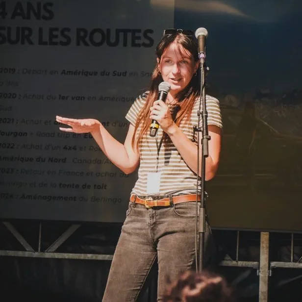 Manon Robert présente Mille Routes, média pour débuter en tente de toit
