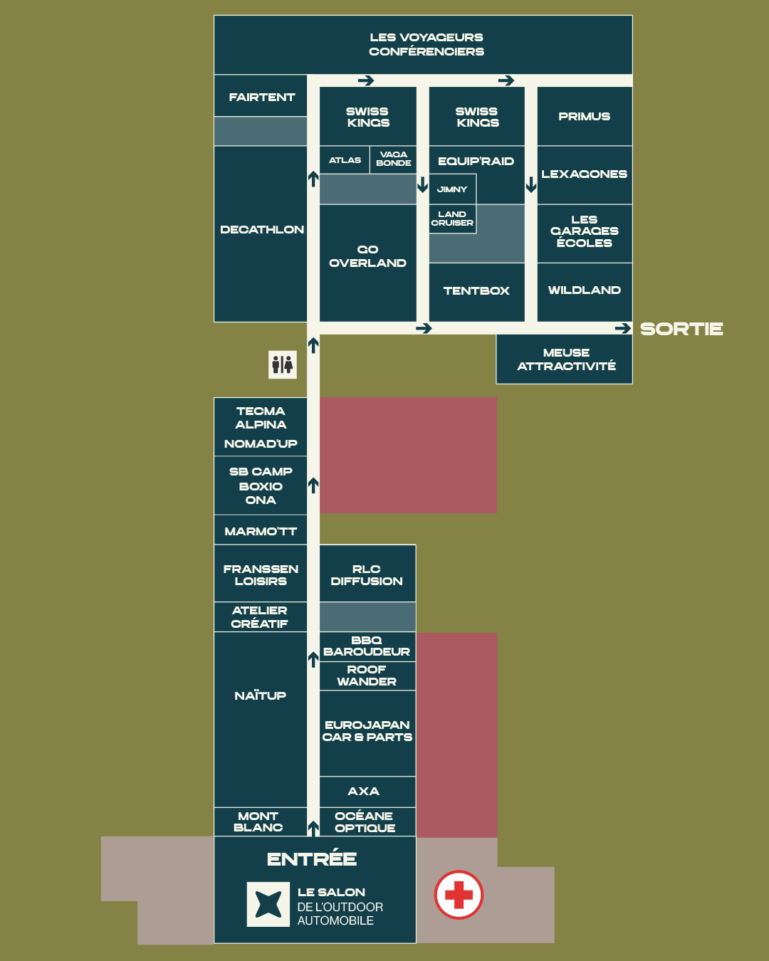 Plan du salon